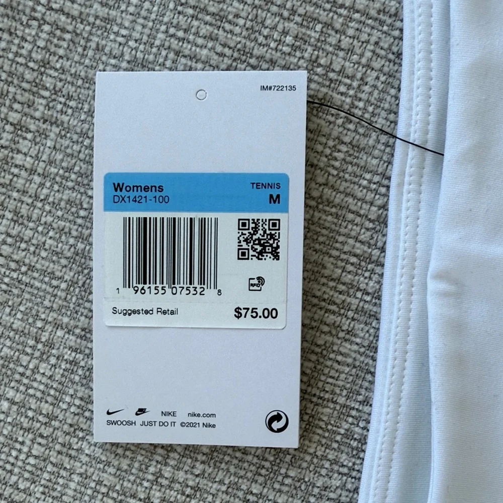 Nike Women's White Mini Skirt - Picture 2 of 4